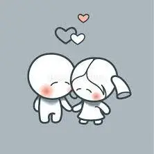 dp cartoon couple